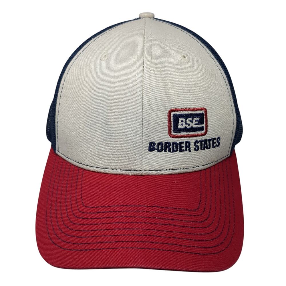 Bse Border States Snapback Trucker Hat Multicolor One Size Mesh Back Outdoor Cap